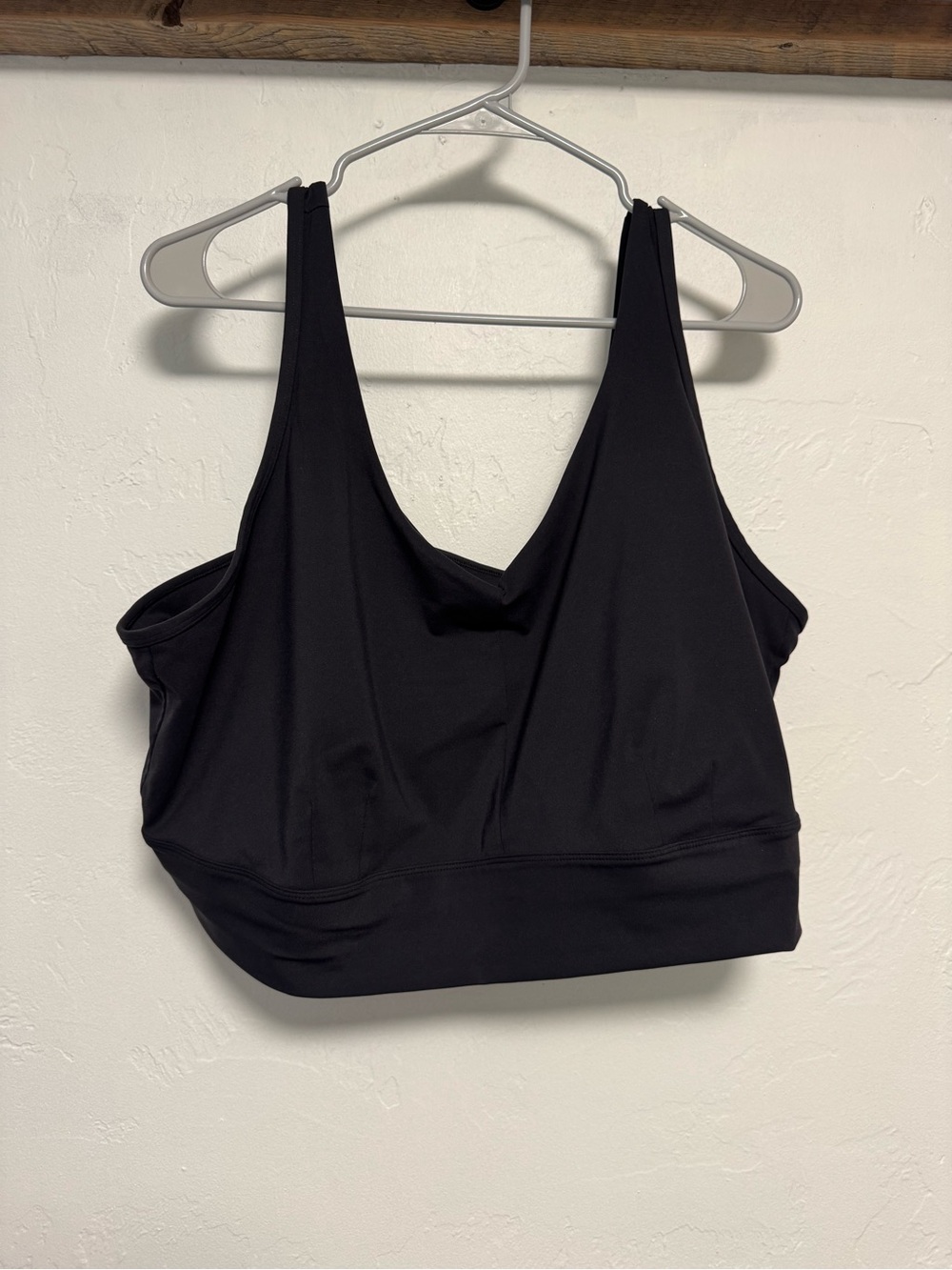 Duluth Trading Black Women's Wireless Bralette Tank